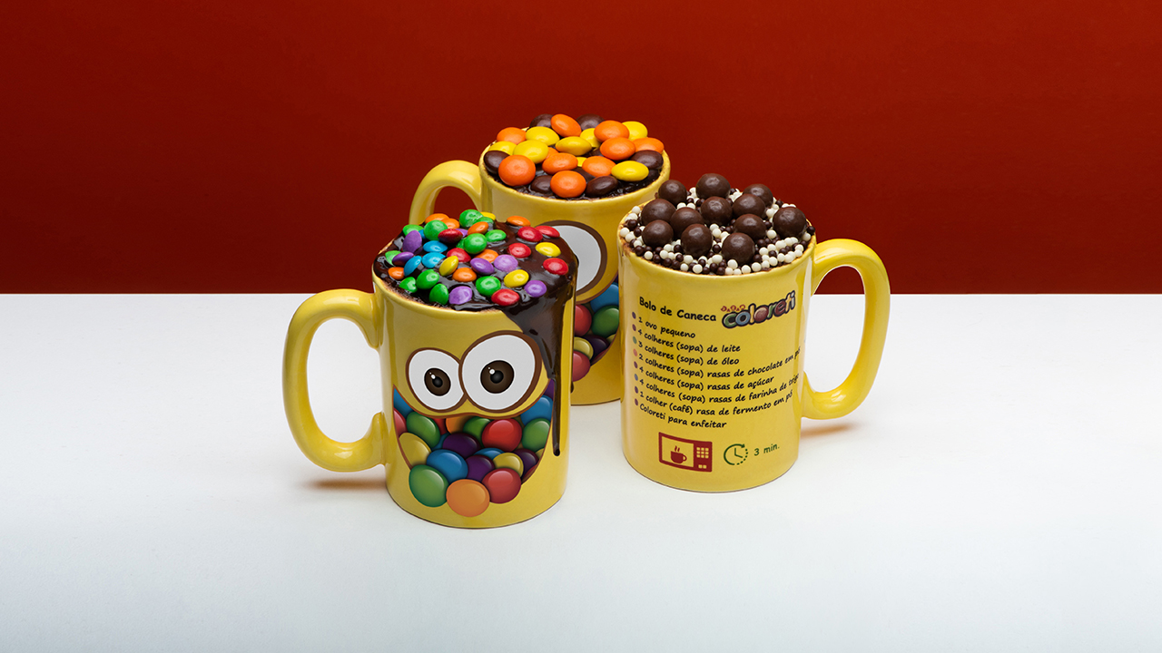 Imagem da receita de Bolo de Caneca com Coloreti